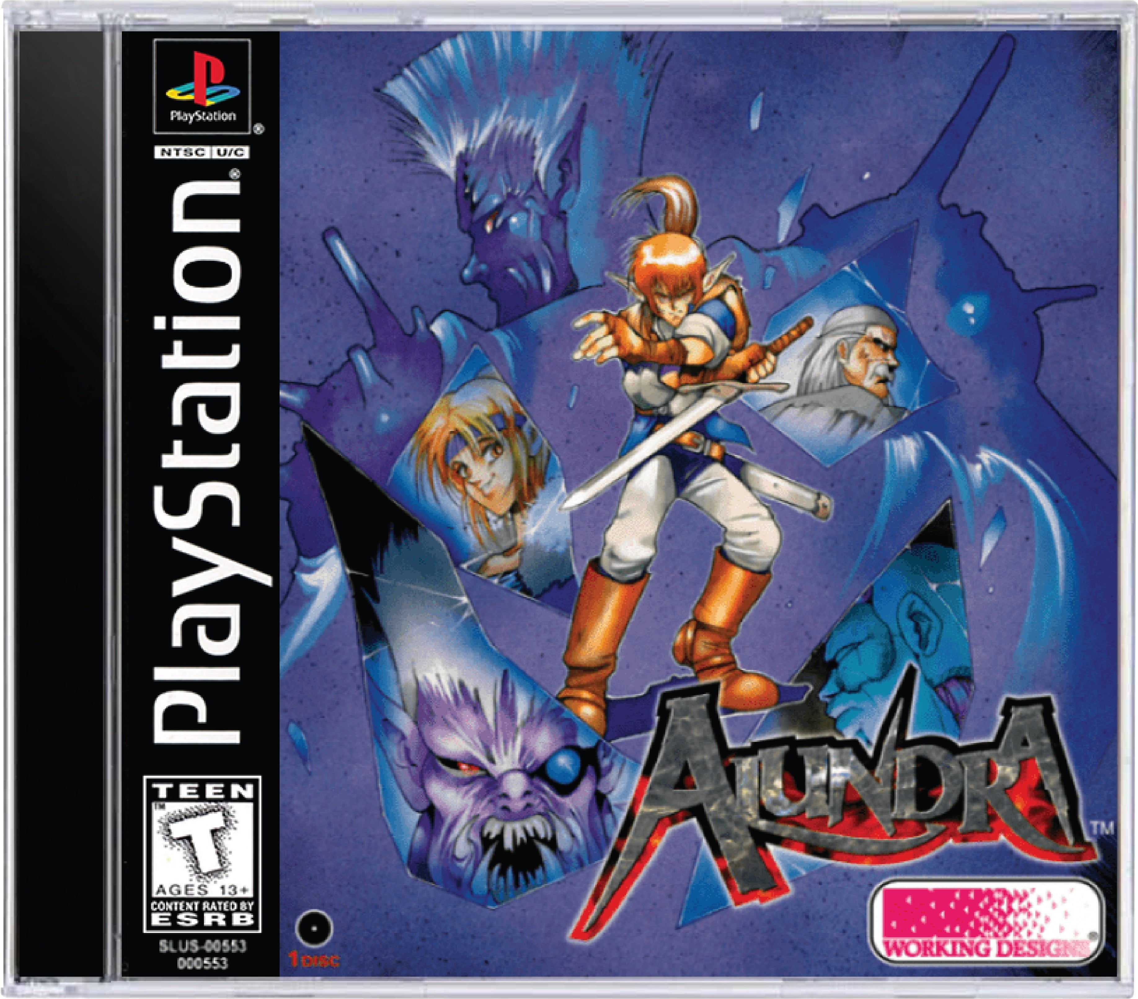 Alundra Cover Art and Product Photo