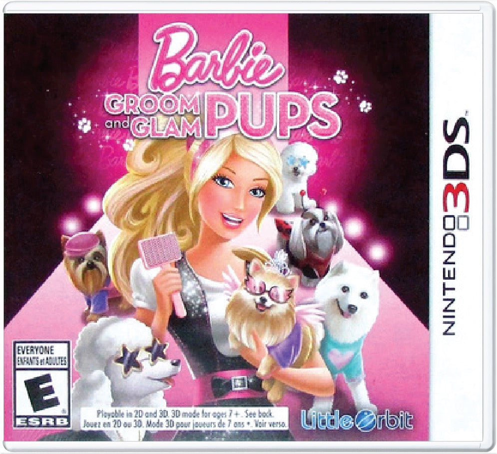 Barbie Groom and Glam Pups Cover Art