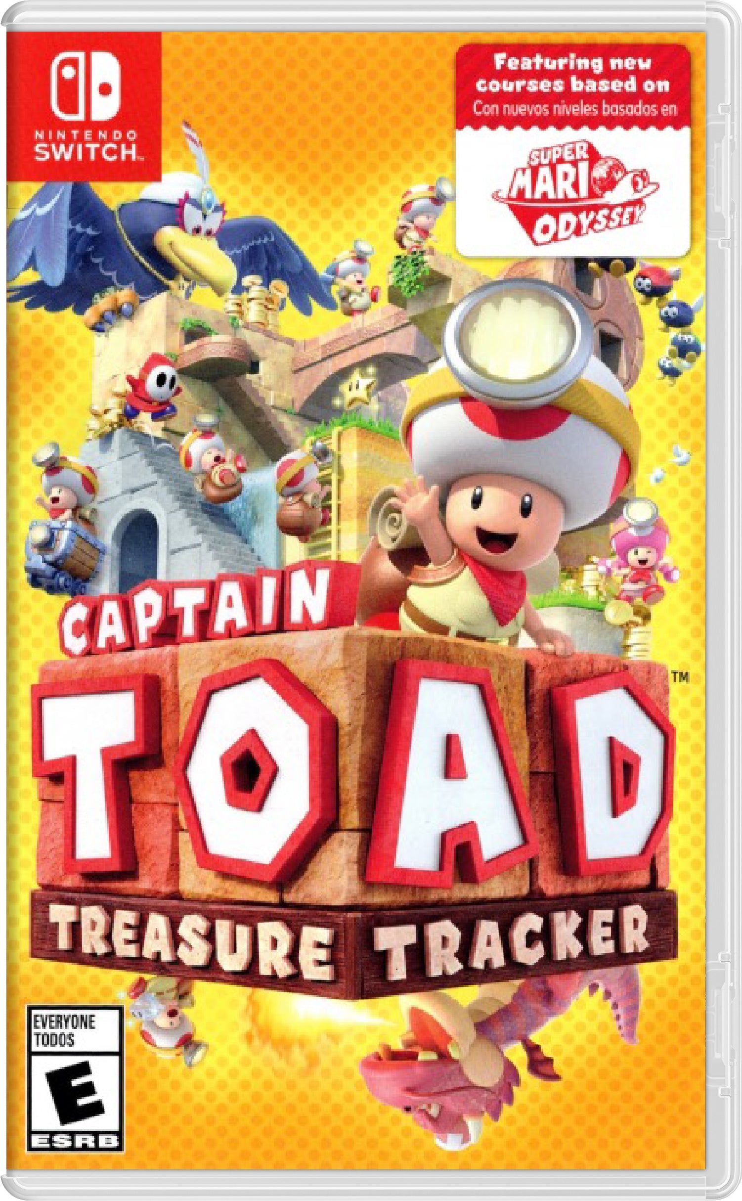 Captain Toad Treasure Tracker Cover Art