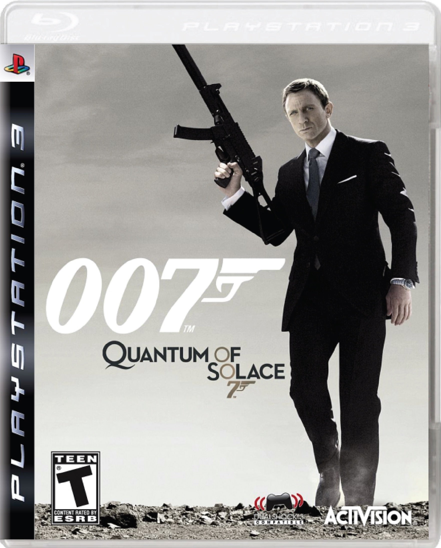 James Bond 007 Quantum of Solace Cover Art
