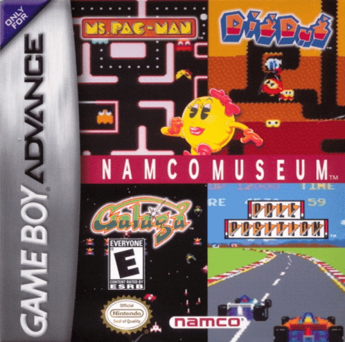 Namco Museum Cover Art