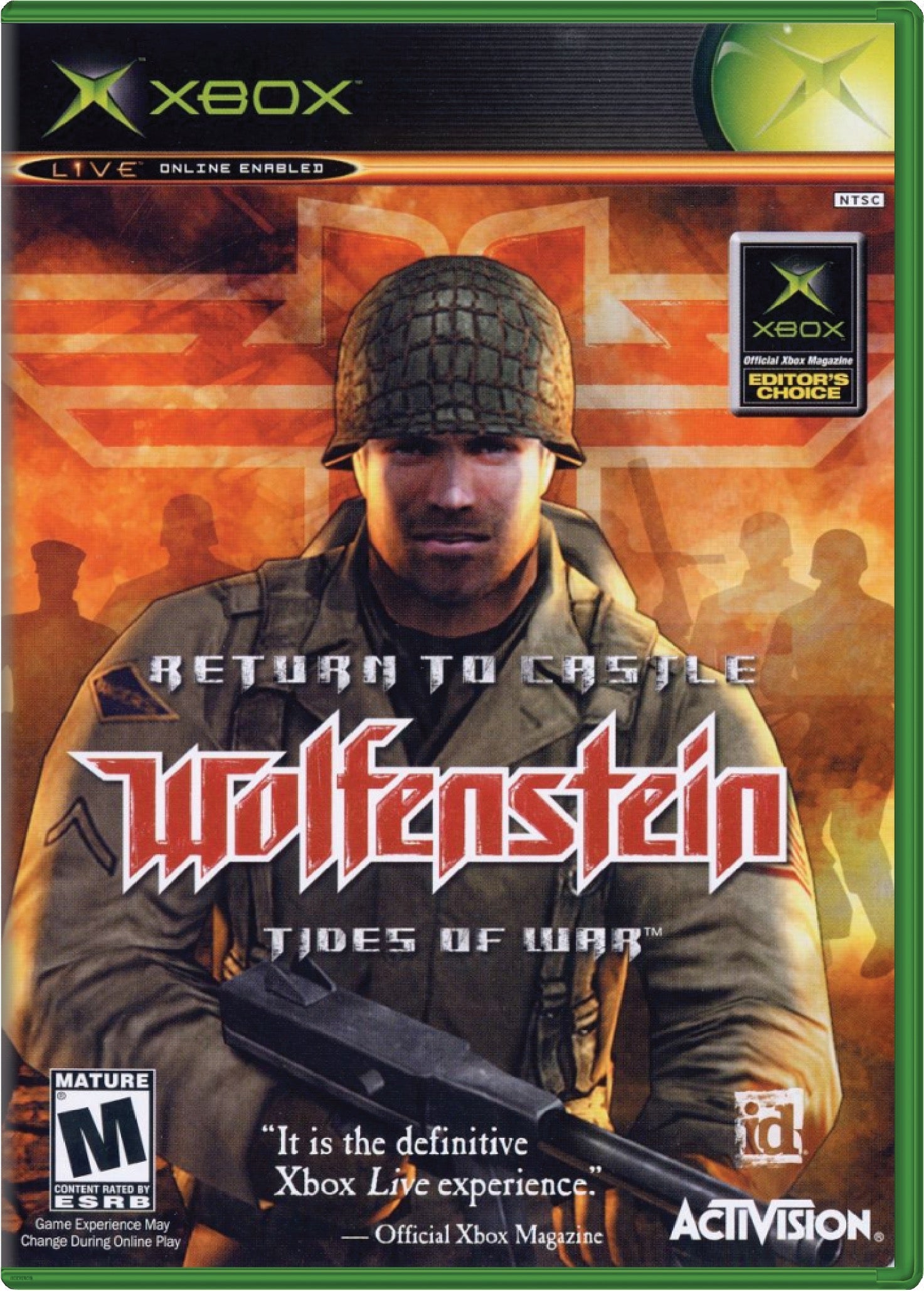 Return to Castle Wolfenstein Cover Art