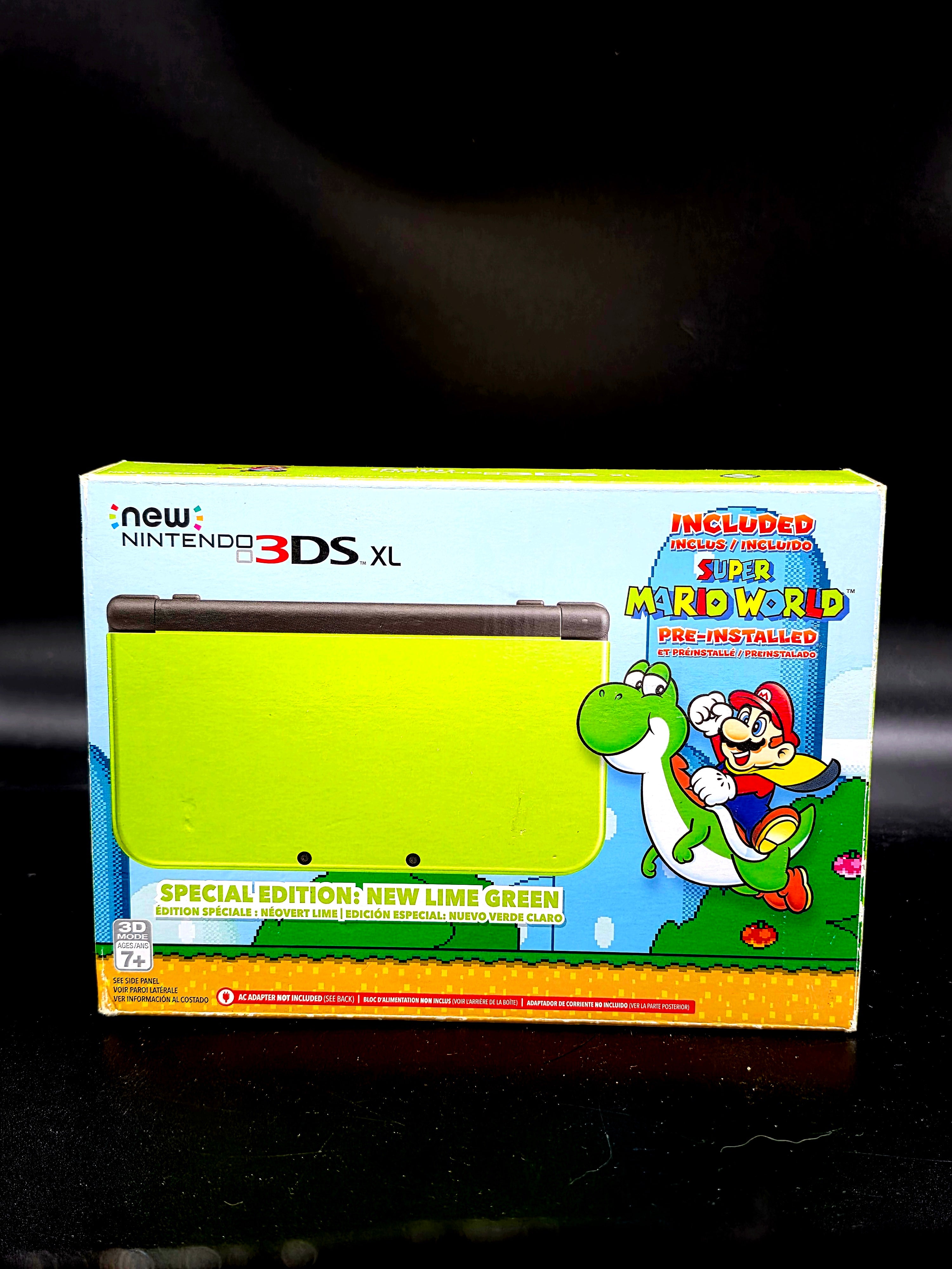 New Nintendo 3DS XL Special Edition: New Lime Green w/Super Mario World - Amazon Exclusive