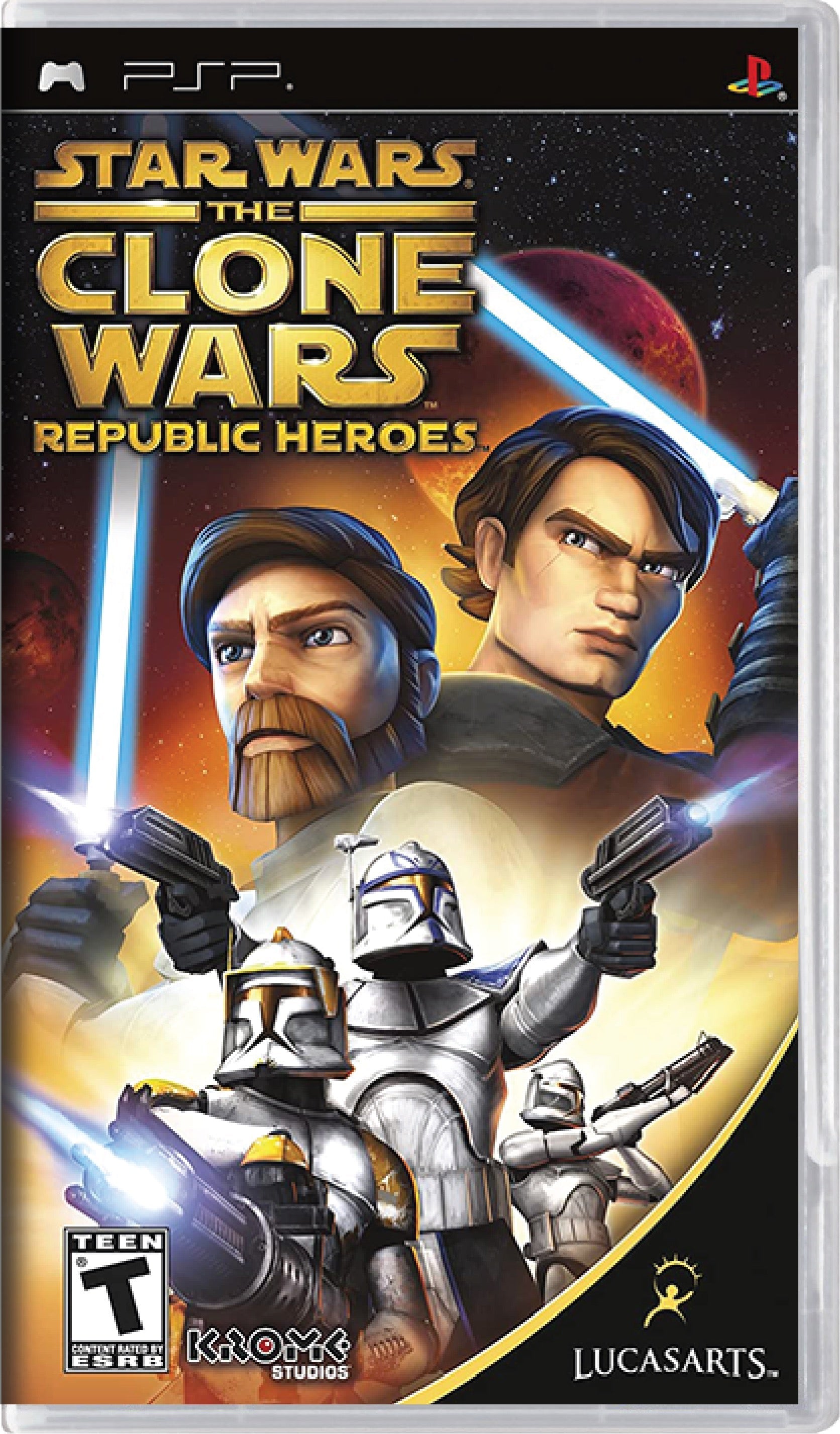 Star Wars Clone Wars Republic Heroes Cover Art
