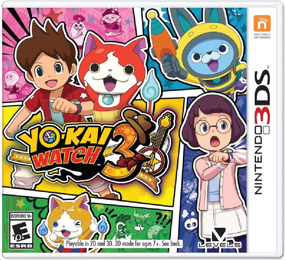 Yo-Kai Watch 3 Cover Art