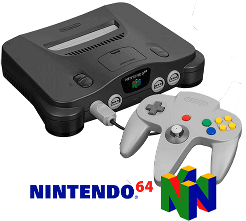 Nintendo N64 Charcoal Console Bundle